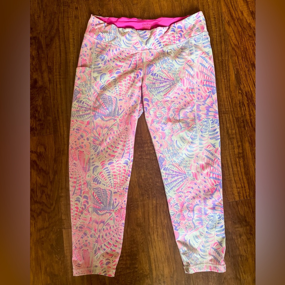 Lilly Pulitzer Luxletic Bright Pink Top